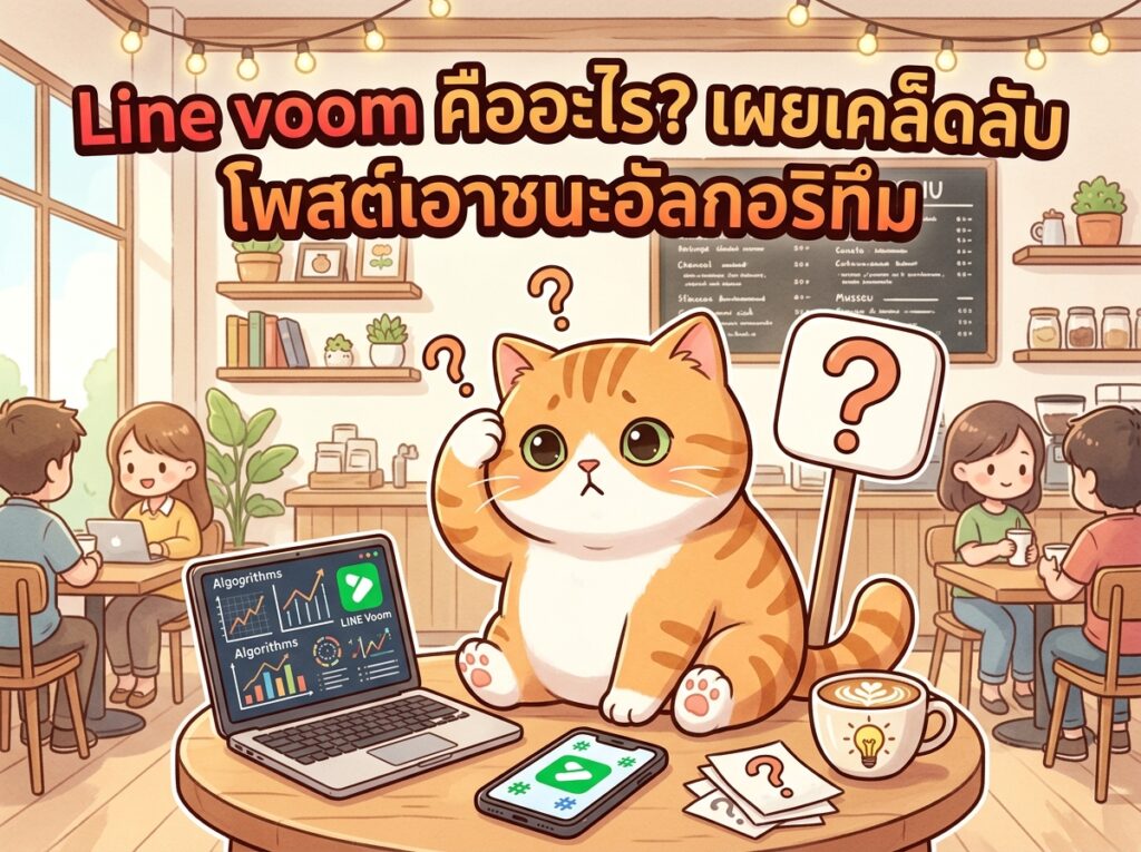 Line voom คืออะไร? เผยเคล็ดลับ โพสต์เอาชนะอัลกอริทึม