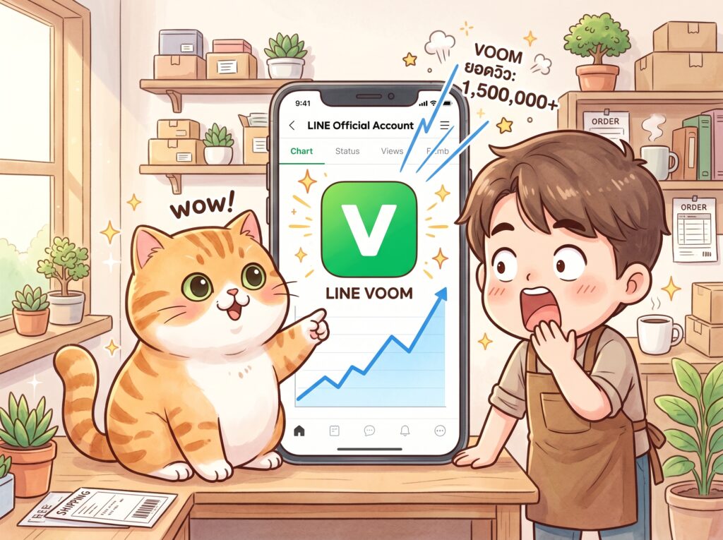 cxbp7rcxbp7rcxbp ฟีเจอร์โพสต์ Line VOOM ช่วยดึงยอดวิว